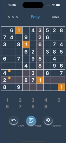 Sudoku Quick Game Screenshot 2 of 10