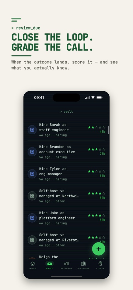 #6. Decision Journal PRO VERDICT (iOS) Door: Aneesh Pradeep
