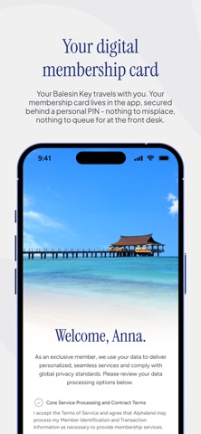 Balesin Key iPhone screenshot 1