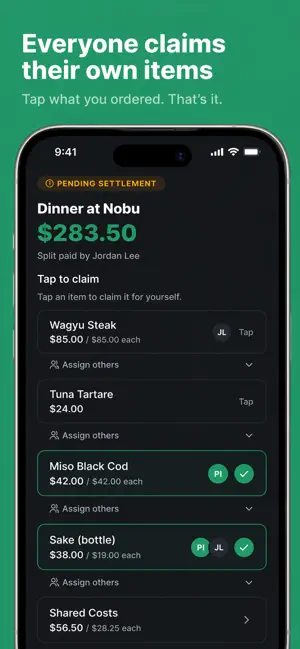 Splitr: Split Bills in Seconds screenshot 2