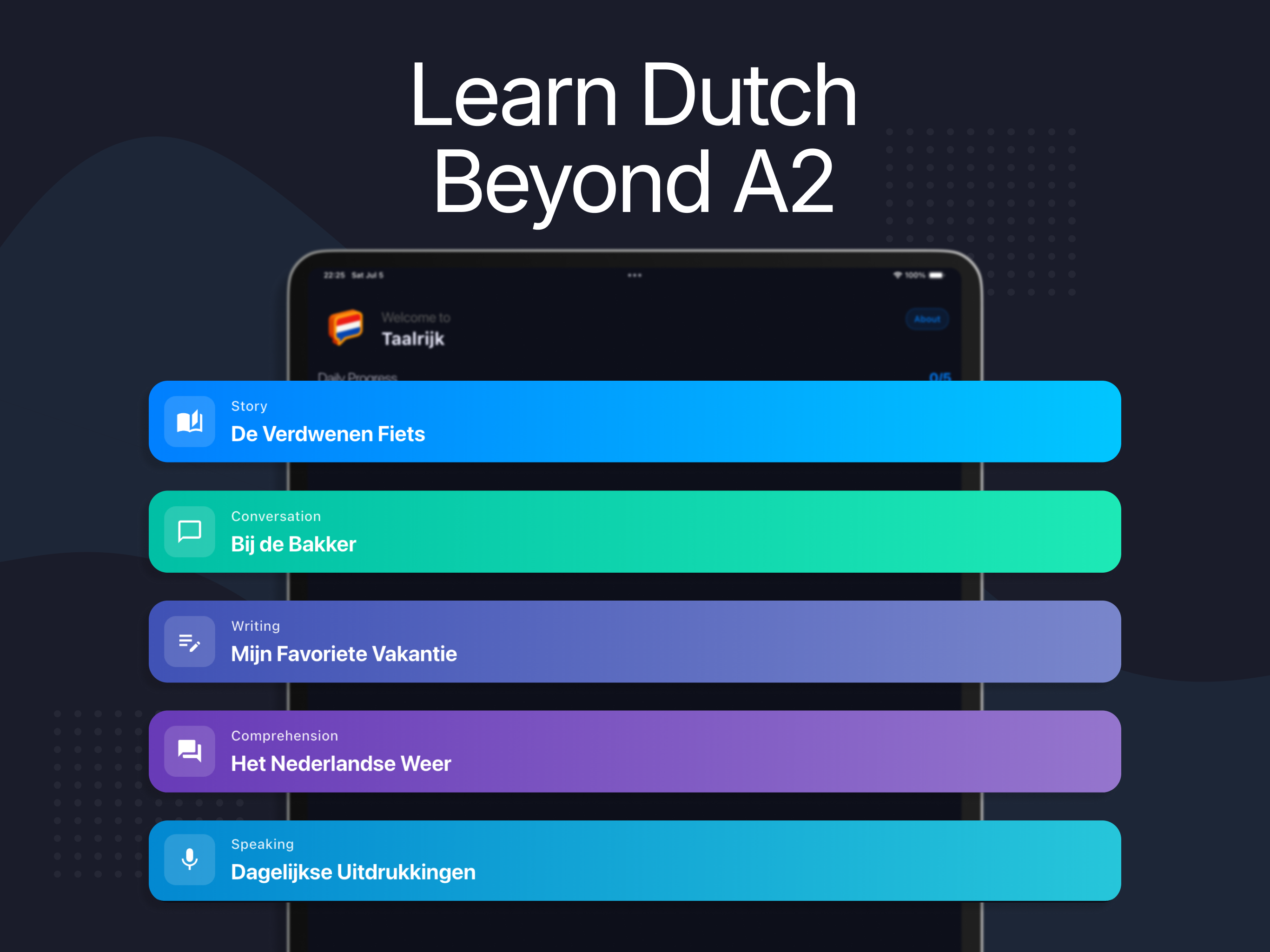 Learn Dutch by Taalrijk
