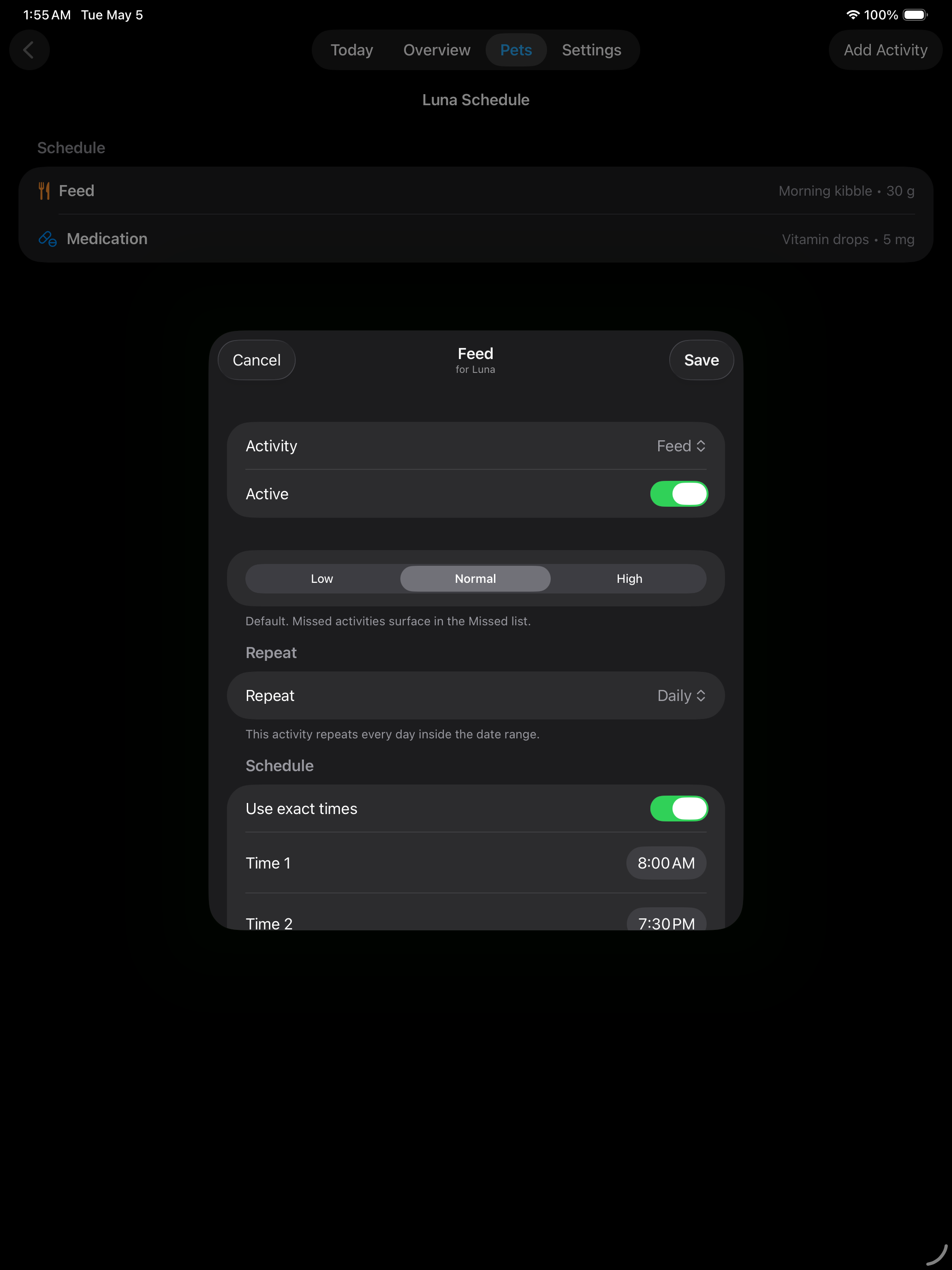 PiwPaw: Pet Care Tracker