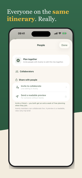 Avenly - Itinerary Planner Screenshot 8 of 10