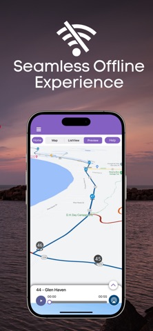 Lake Michigan GPS Driving Tour screenshot