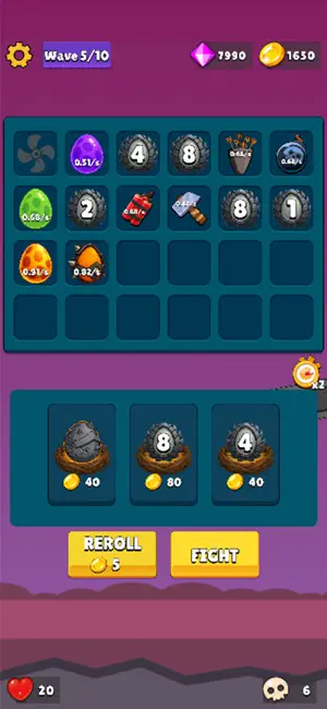 Dino Clash : Hatch & Battle screenshot 2