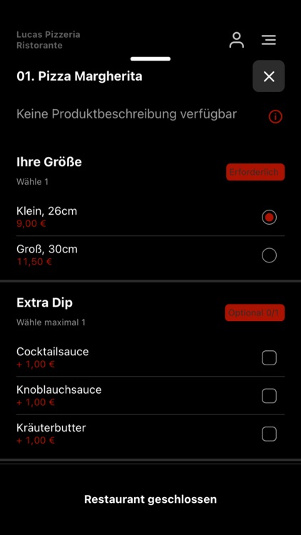 Lucas Pizzeria Ristorante screenshot-3