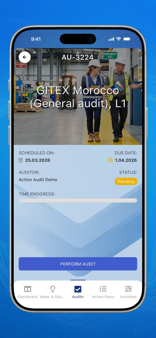 Screenshot #3 pour Action Audit