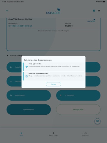 Usisaude iPad screenshot 6