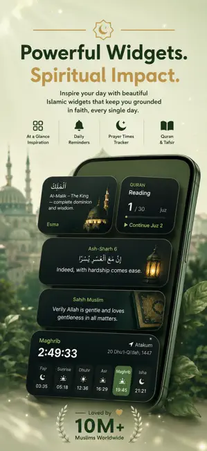 Muslim Prayer Lock: Nuraly iPhone screenshot 3