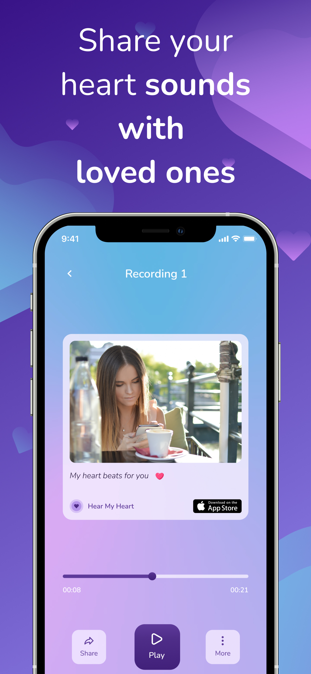 Hear my Heart Beat Monitor App screenshot 6