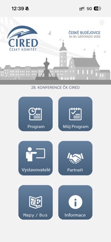 ČK CIRED 2025 screenshot