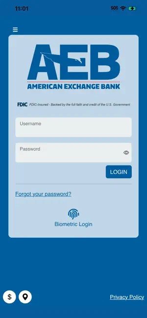 American Exchange Bank Mobile screenshot 1