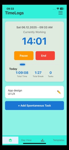 My TimeLogs Screenshot 1 of 10