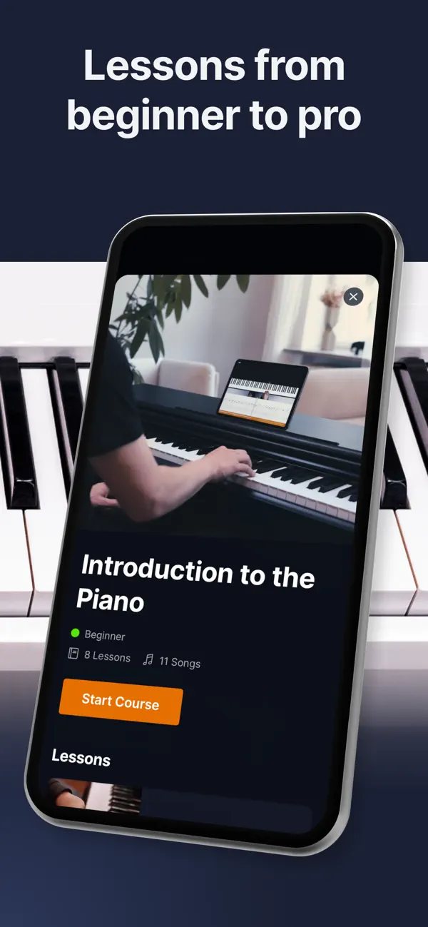 #3. flowkey – Learn to Play Piano (iOS) Tekijänä: flowkey GmbH