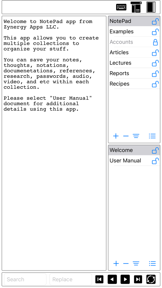 #1. ZNotePad (macOS) 由: Zynergy Apps