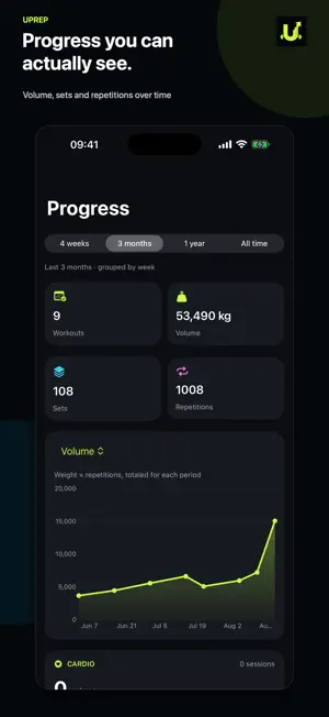 UpRep: Gym Workout Tracker screenshot 3