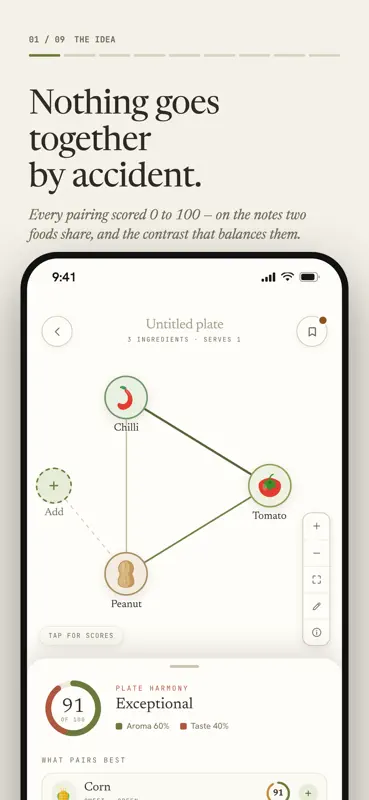 PAIR: Food & Flavor Pairing screenshot 1 of 9