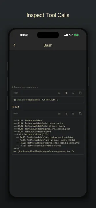 Argus: AI Agents screenshot 3