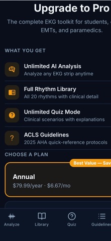 EKGSmart: Rhythm Identifier screenshot