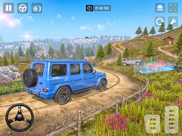 Real Offroad Jeep Driving Game iPad screenshot