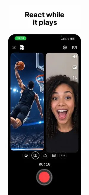 Reakt: Record Reaction Videos screenshot 2
