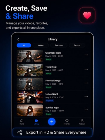 VIWO: Pose Ai Video Generator iPad screenshot