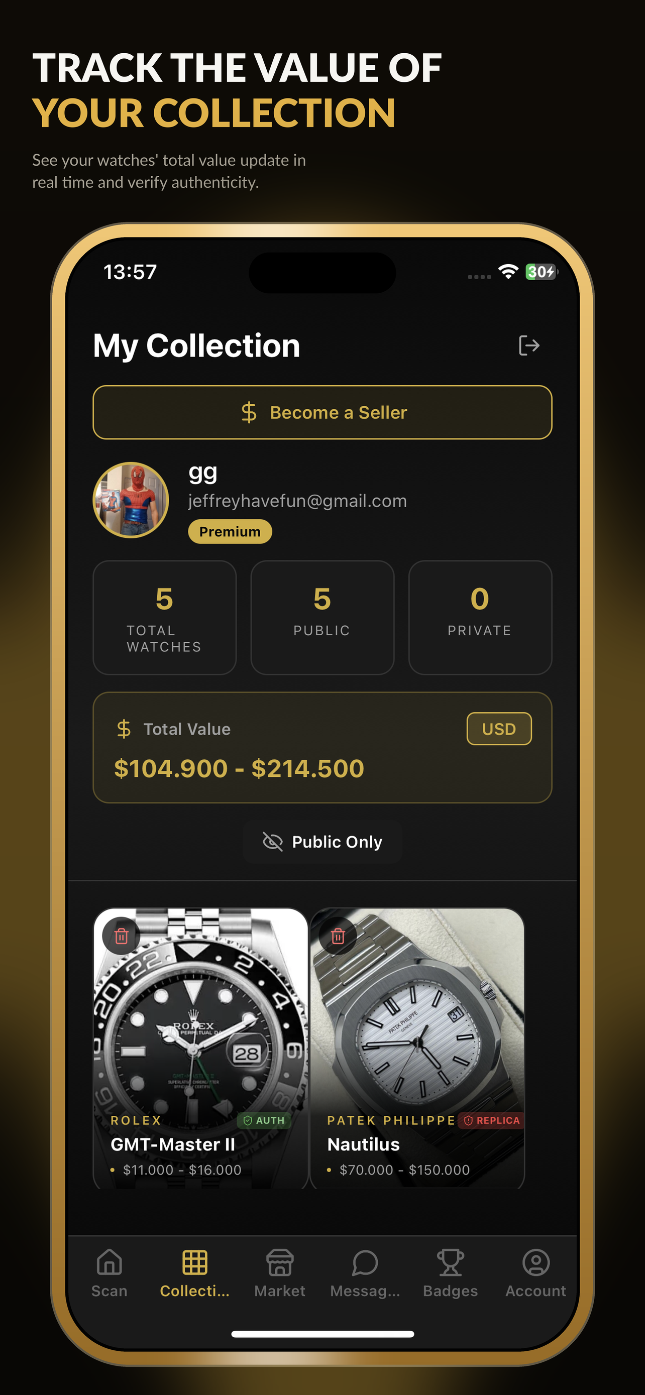 WatchAuth screenshot 3