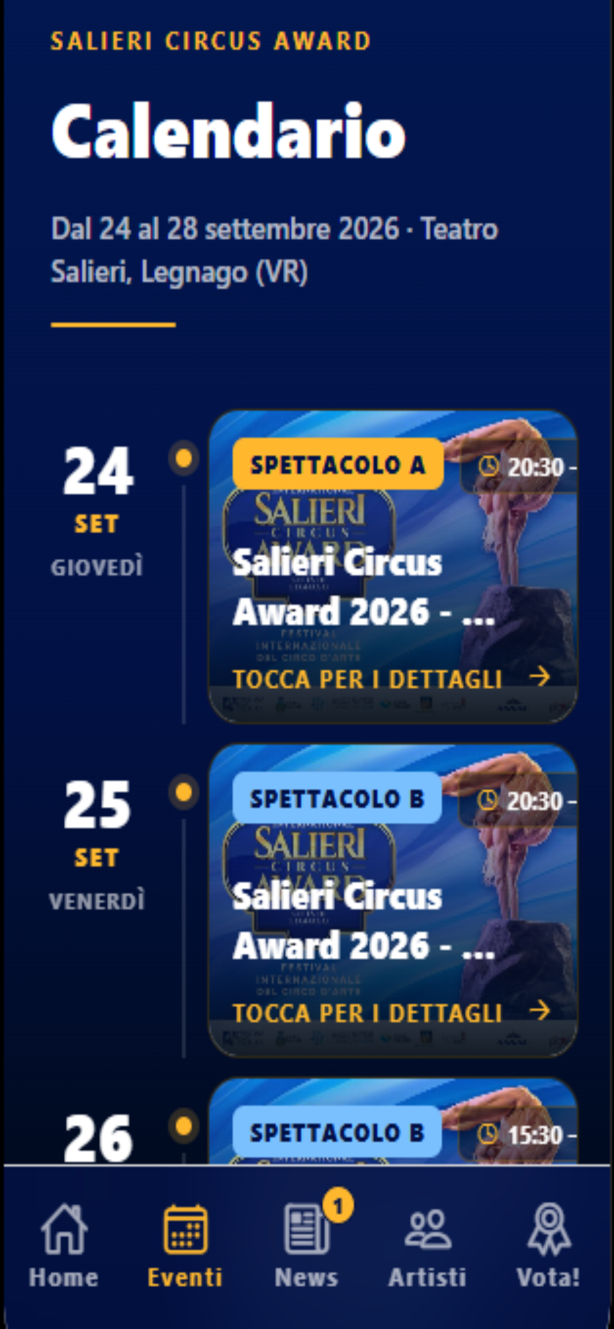 SalieriCircusAward screenshot 2