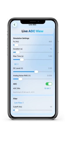 ADCSimLab screenshot