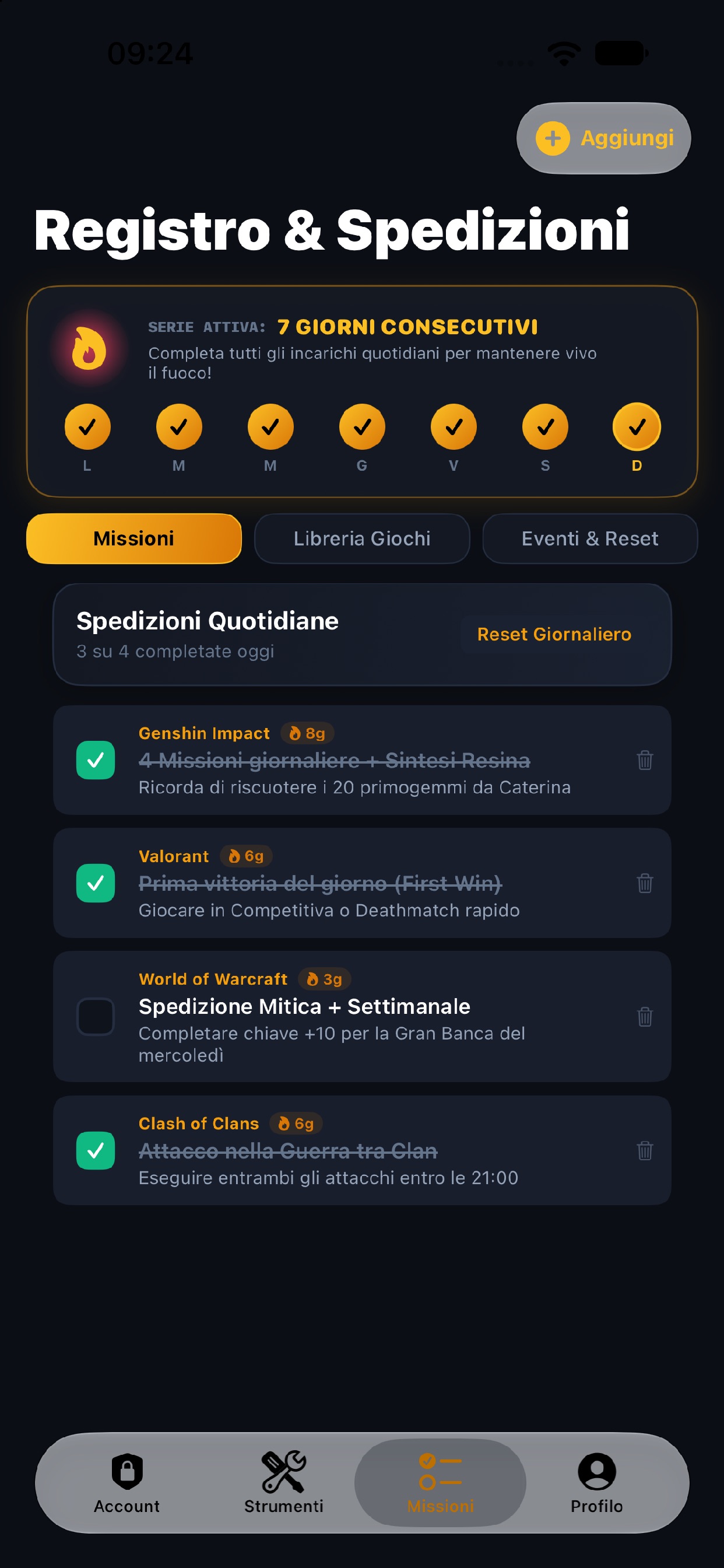 Screenshot 3 of Bottino-Registro Dati