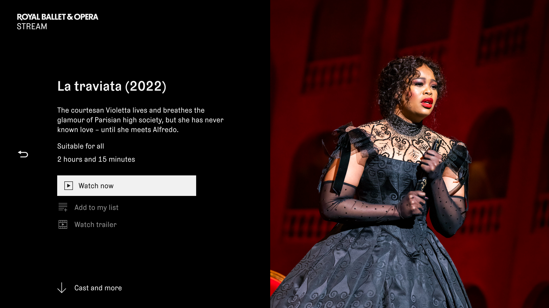 Royal Ballet and Opera Stream screenshot 4