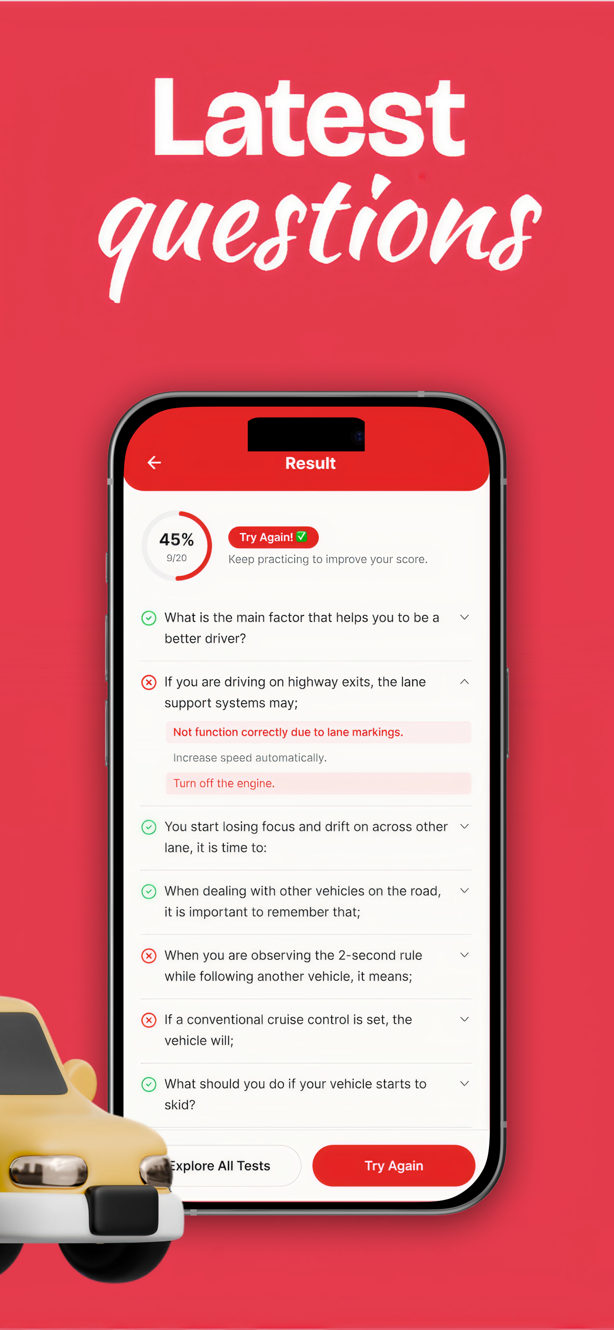 RTA Theory Test App | Dubai