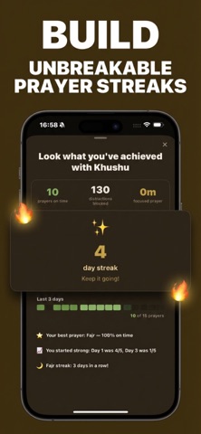 Khushu: Muslim Focus & Lock Screenshot 2 of 6