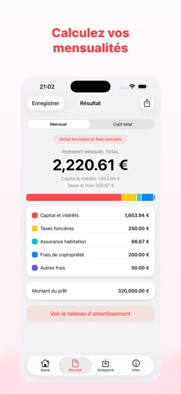 Simulateur Prêt Immobilier screenshot 1 of 5