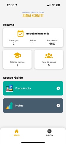App do Instrutor screenshot