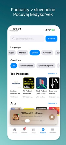 Rádio Slovensko FM Online iPhone screenshot