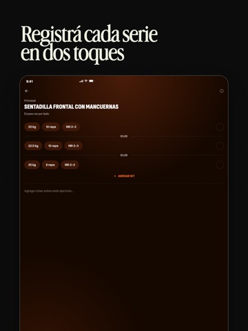 Kaizer: Entrenador Personal iPad screenshot 4