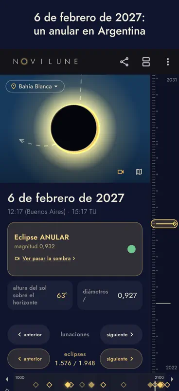 Novilune: Atlas de eclipses screenshot 7 of 8