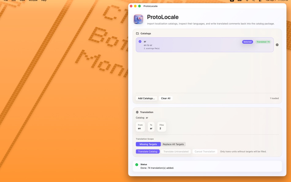 #5. ProtoLocale (macOS) Ved: David Thomas
