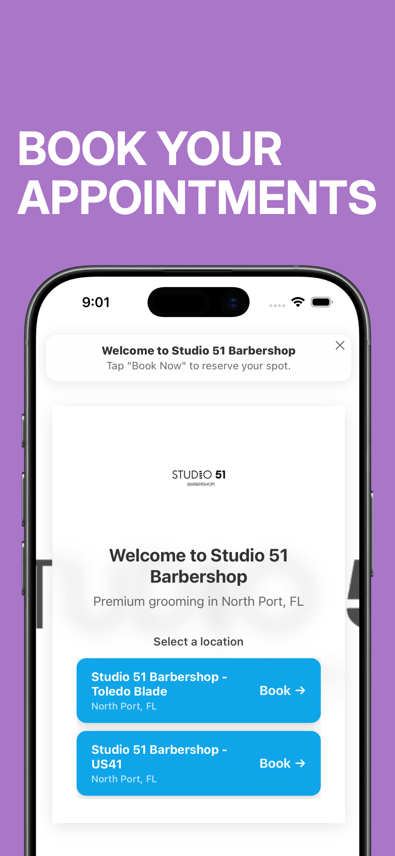 Studio 51 Barbershop screenshot 3