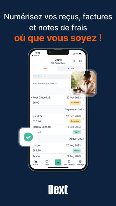 Screenshot #2 pour Dext: Facture et Comptabilité