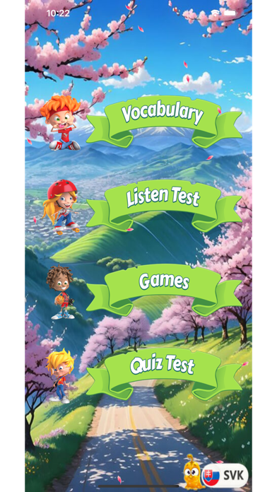 Learn Slovak Vocabulary Screenshot