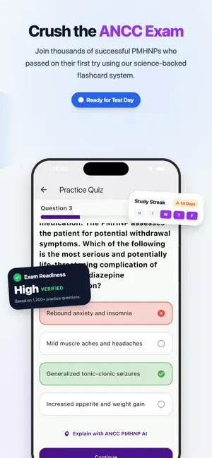 ANCC PMHNP Flashcards screenshot 2