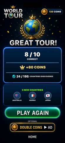 WorldTour: Geography Quiz screenshot 8