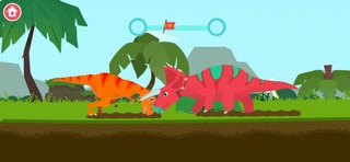 Dinosaur island Games for kids iPhone screenshot