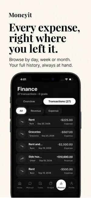 Moneyit - Expense Tracker screenshot 4