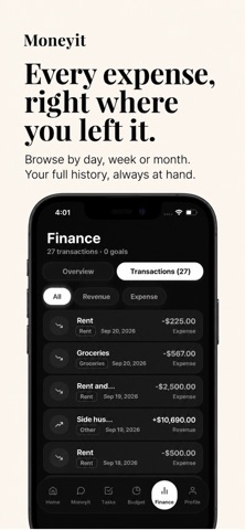 Moneyit - Expense Tracker Screenshot 4 of 4