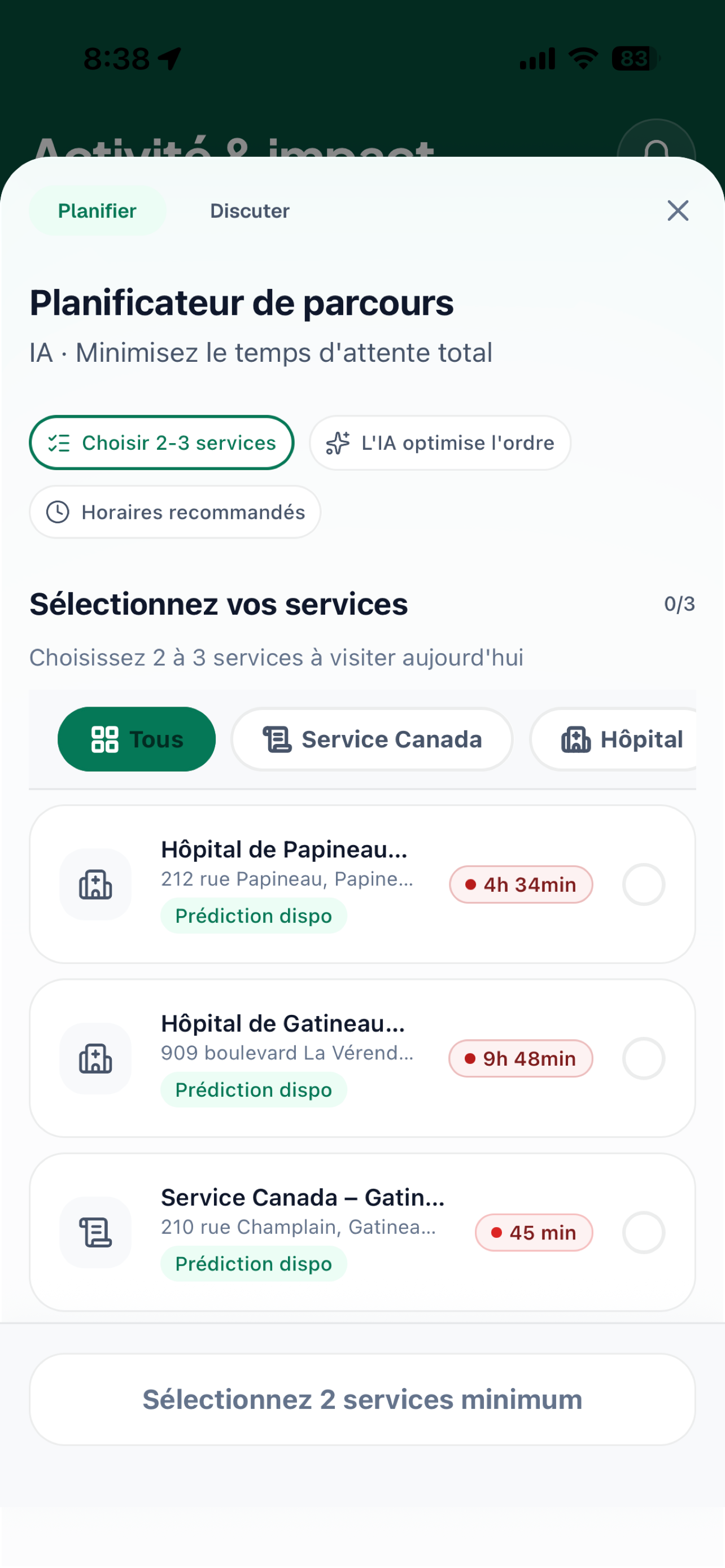 iCivic — Wait Times screenshot 7