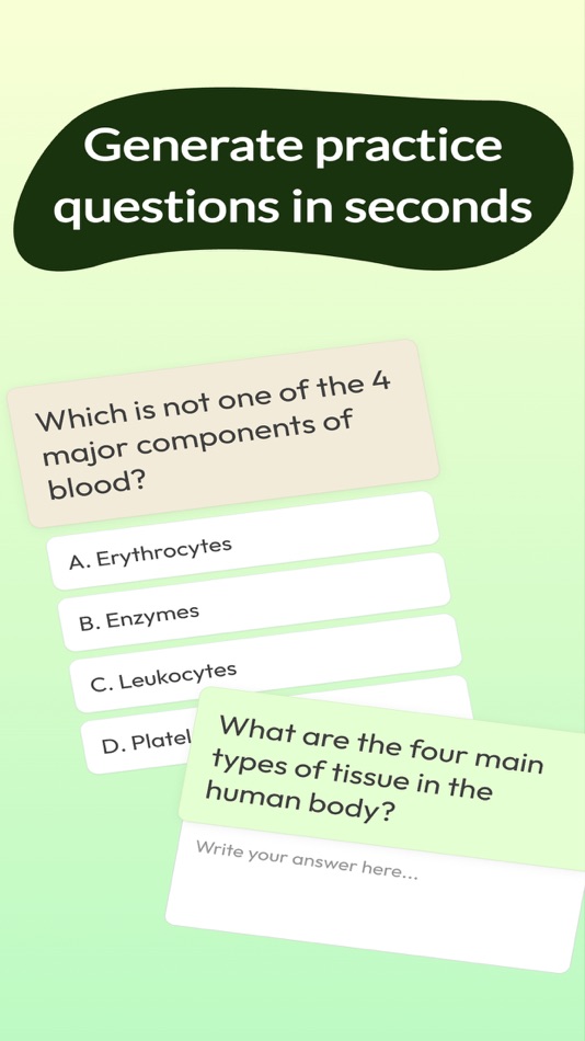 #1. Jungle: AI Flashcards & Quiz (iOS) Podle: Mindflow Inc
