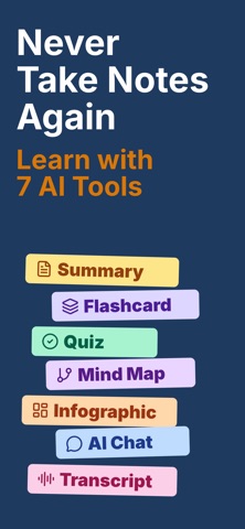 PrimeNote: AI Study Note Taker Screenshot 1 of 8